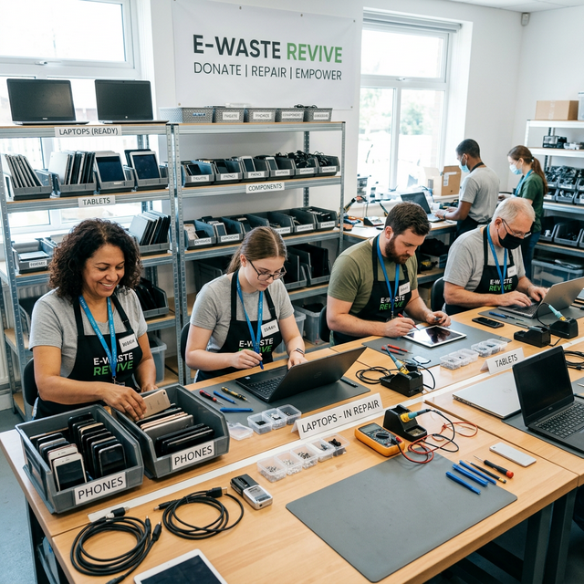 E-Waste Collection & Redistribution